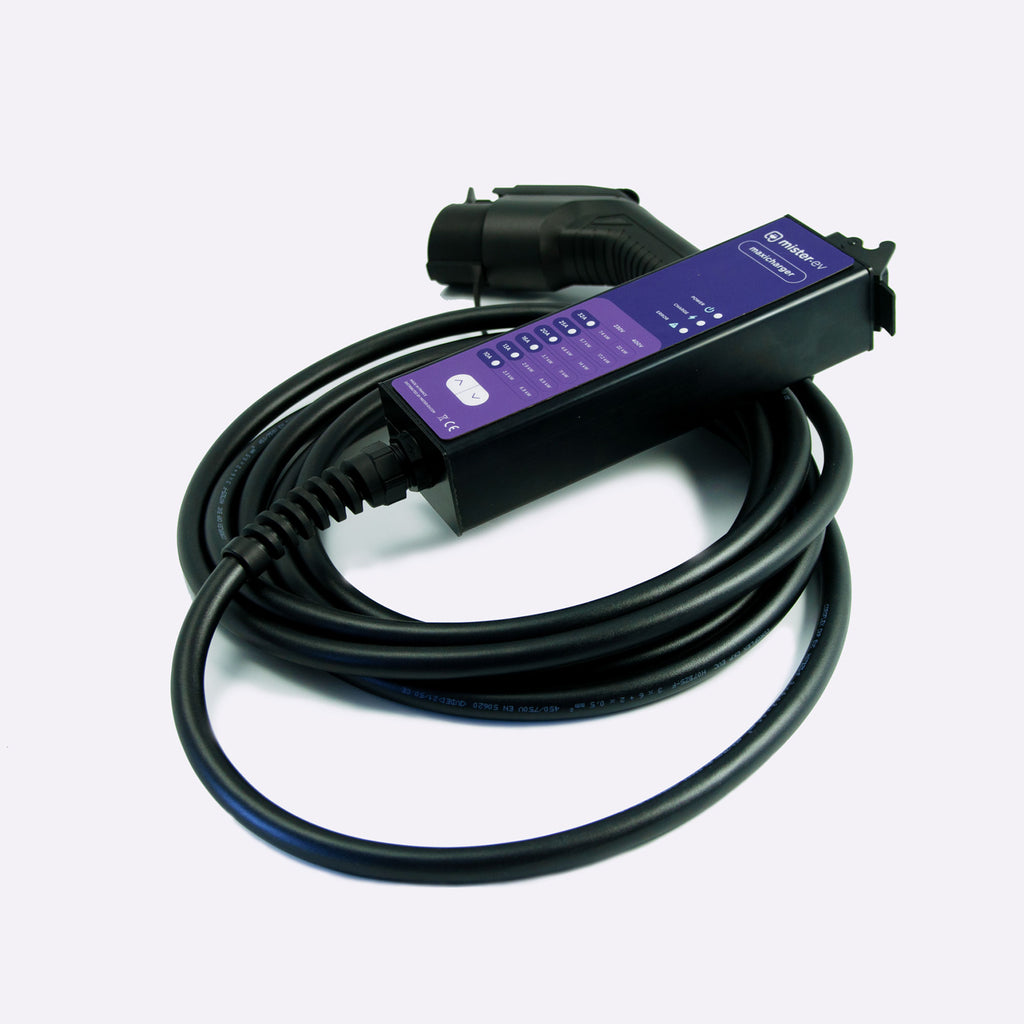Câble de recharge pour prise domestique / Type 2 - MINICHARGER – Mister EV