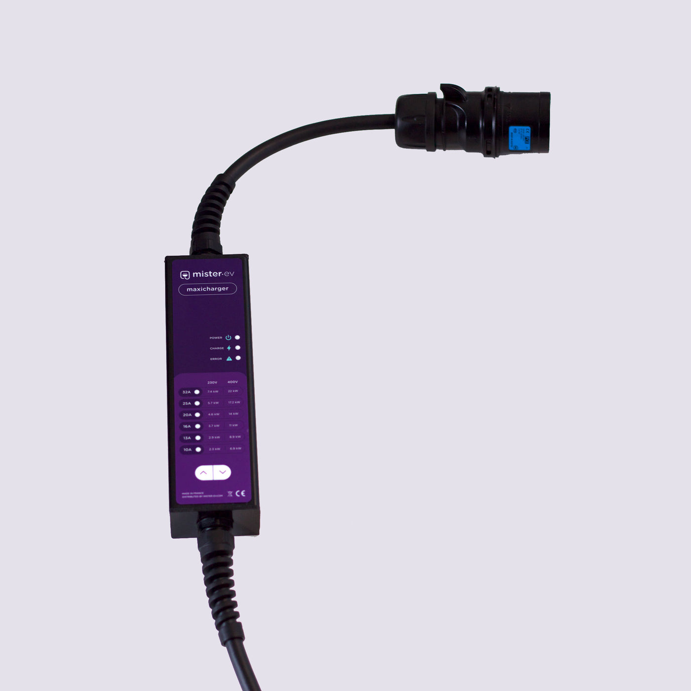 Câble de recharge pour prise domestique / Type 2 - MINICHARGER – Mister EV